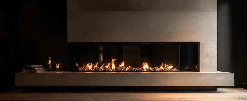 Gas Fireplace Ember Bed Design Services in Huntington Park, California