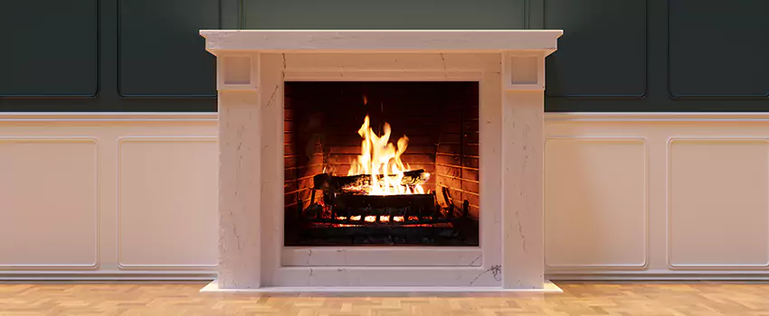 Open Flame Wood-Burning Fireplace Installation Services in Huntington Park, California