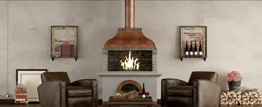 Thelin Hearth Products Providence Pellet Insert Fireplace Installation in Huntington Park, CA